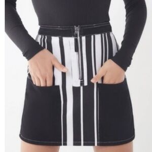 BDG by Urban Outfitters Black and White Mini Skirt